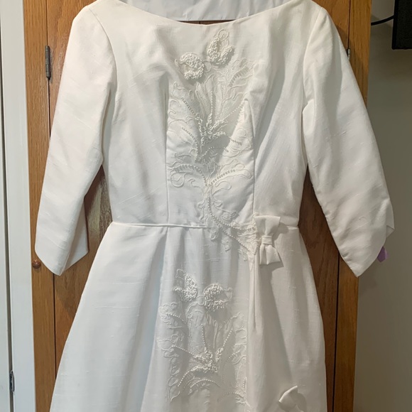 VINTAGE WEDDING DRESS - Picture 2 of 12